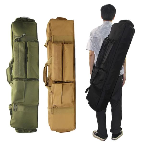 Taschen Jagd Taktische Militärpistole Airsoft Rifle -Rucksack für AR15 M16 M249 Proteable Gun Storage Case Magazine Schießausrüstung