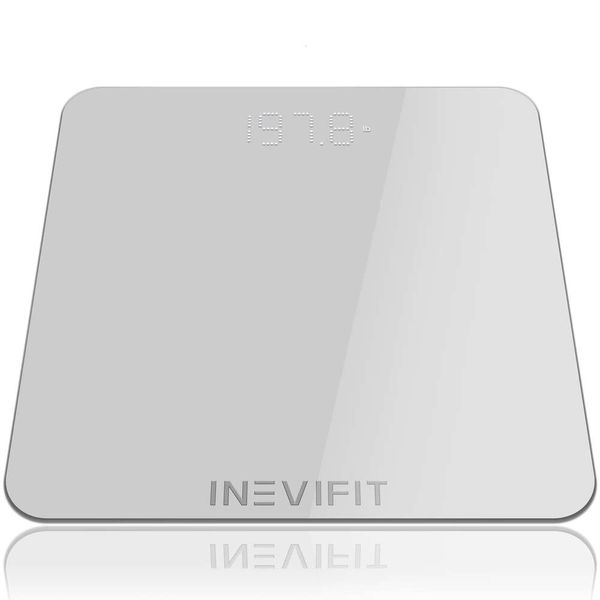 Весы INEVIFIT, высокоточные цифровые весы для ванной комнаты, измеряющие вес до 400 фунтов.Включая батареи