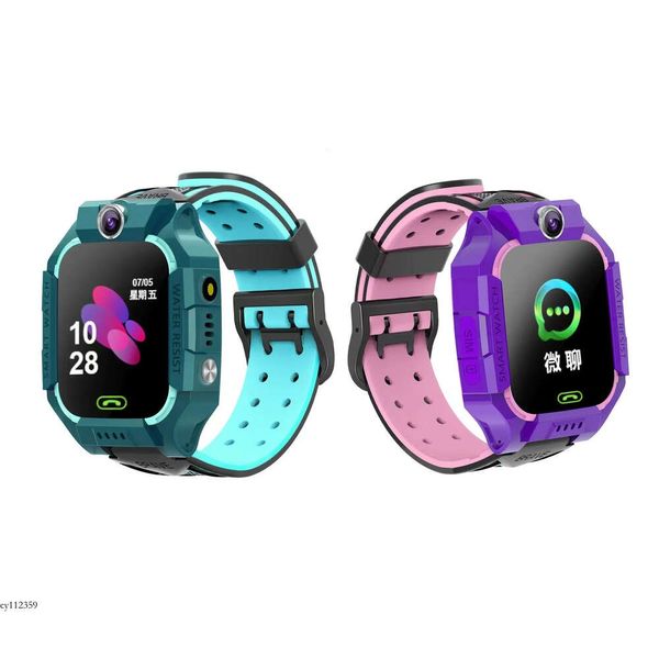 Smart Watch per bambini nuova scheda Sim Smartwatch per bambini SOS LBS chiamata telefono fotocamera chat vocale foto impermeabile ragazzi ragazze regalo Q19