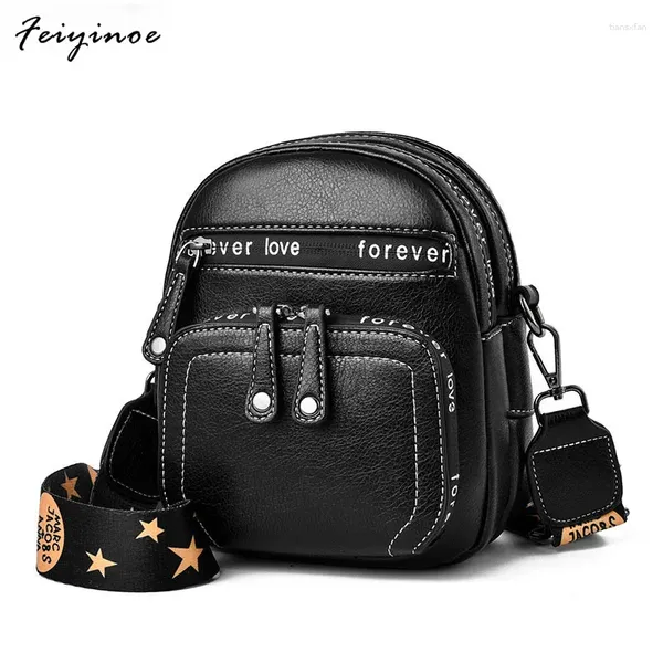 Umhängetaschen Mini PU Leder Umhängetaschen für Frauen 2024 Haarball Messenger Bag Damen Handtaschen Reisehand