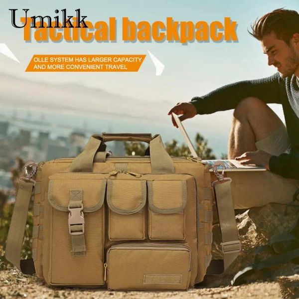 Duffel Bags Tactique Sling Bag Pack Multi-Pockets Militärrucksack Multifunktionales MOLLE für die Jagd Klettern Radfahren