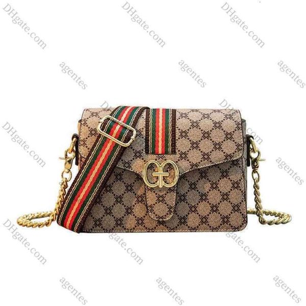 Bolsa mensageiro bolsas francesa alça de ombro larga bolsa de corrente crossbody bolsa feminina nova bolsa pequena