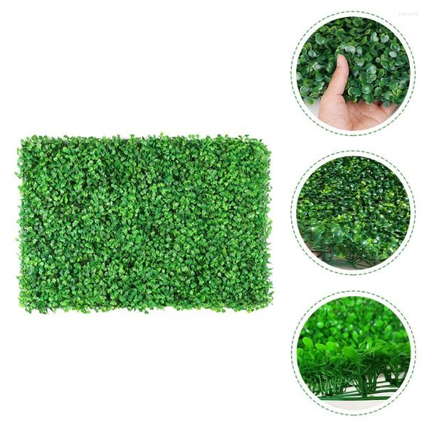 Flores decorativas musgo jardinagem artificial planta verde efeito natural relvado para decoração grama falso parede gramados tapete