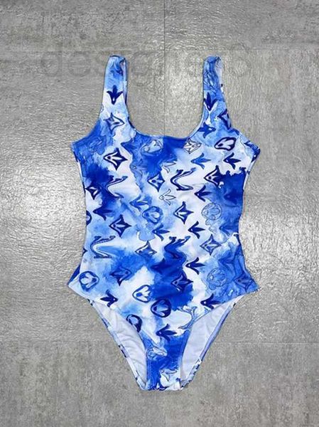 Menas de banho feminina 2024SS Designer Swimsuith Mulheres Vintage Micro Cover Up Bikini feminino Conjuntos de roupas de banho Ternos de banho estampos de banho verão use roupas de natação 5J7o