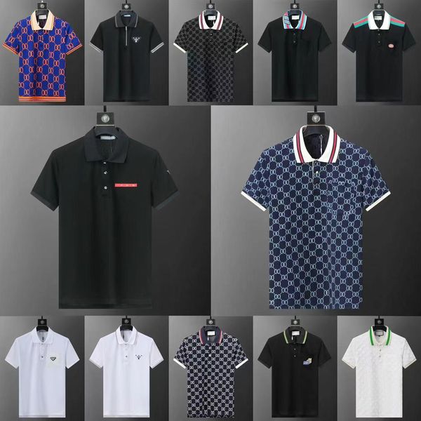 BOSS Mens t shirt Designer Polo Shirt Polos masculinos High end Polo Fashion Polo Collar Men's Top T-shirt Women's T-shirt Luxury Casual Men's Clothing