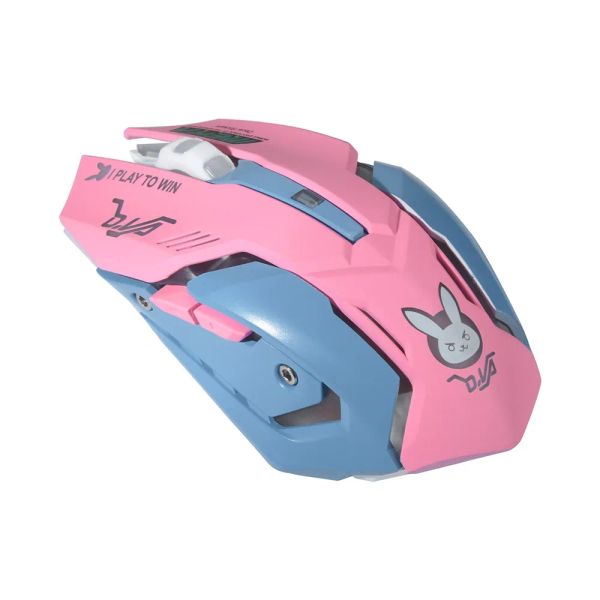 Mouse VMW161 Mouse wireless DVA Mouse wireless ricaricabile 800/1200/1600 DPI 3 pulsanti Mouse ottico wireless silenzioso per laptop