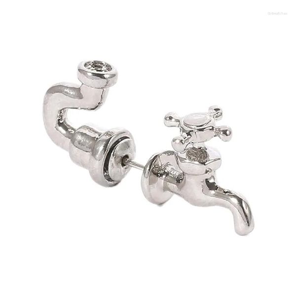 Ohrstecker Wasserhahn Punk-Stil Wasserhahn seltsam für Frauen Männer Piercing Ohr Schmuck Neuheit lustige Drop Lieferung Ohrring Otmde