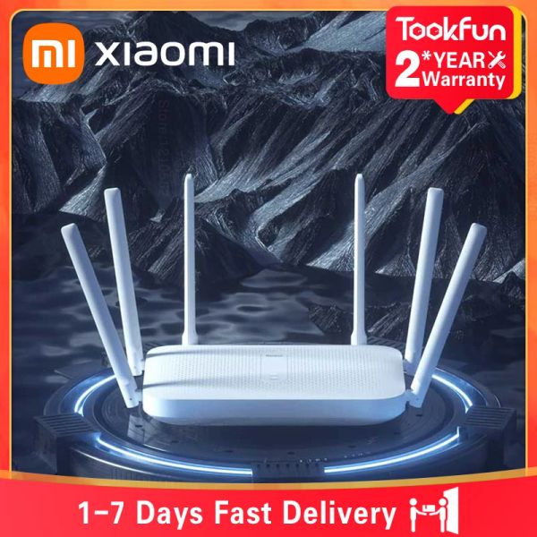 Router Xiaomi Redmi AC2100 Router Wireless 2.4G/5G Doppia Frequenza Wifi 128M di RAM Copertura Amplificatore di Segnale Esterno Ripetitore PPPOE