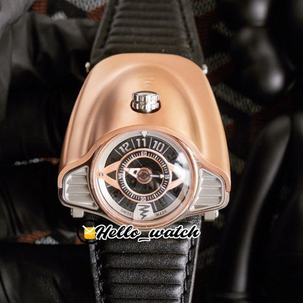 Novo azimute gran turismo 4 variantes sp ss gt n001 miyota relógio automático masculino esqueleto dial rosa ouro caso relógios versão he272u