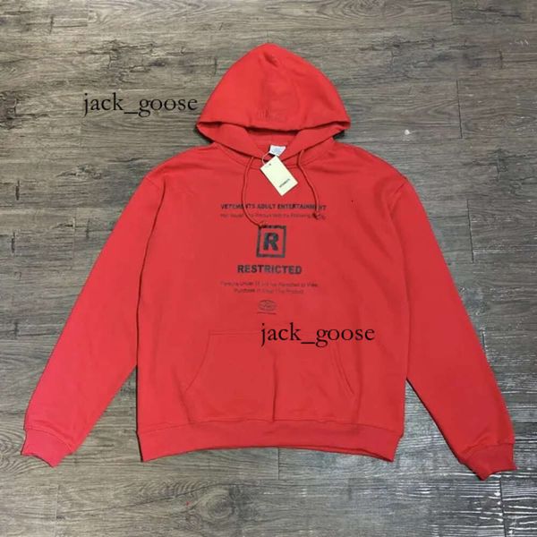 Felpa con cappuccio Vetements di alta qualità VTM Vetements Only Uomo Donna Pullover oversize con stampa di lettere Palestra Vetements Felpa con cappuccio in tessuto pesante Vetements Felpa con cappuccio con stampa di lettere 876