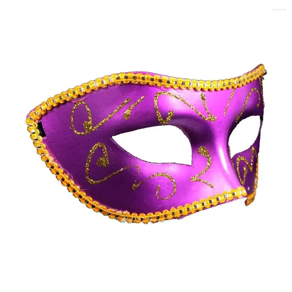 Fontes de festa atacado clássico traje de halloween máscara de olho de baile veneziano mardi gras dança baile de máscaras vestido extravagante