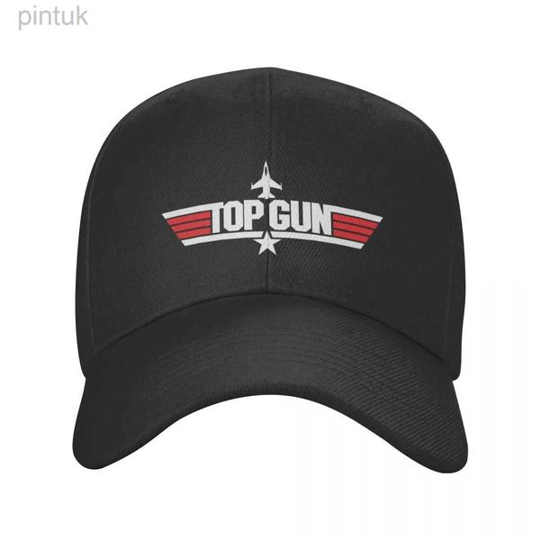 Top Caps Fashion Unisex Maverick Film Top Gun Beyzbol Kapağı Yetişkin Ayarlanabilir Baba Şapkası Erkekler İçin Kadınlar Spor Snapback Caps Yaz Şapkaları 24327