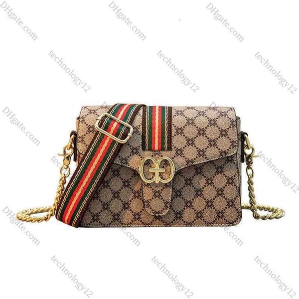 Bolsa mensageiro bolsas francesa alça de ombro larga bolsa de corrente crossbody bolsa feminina nova bolsa pequena