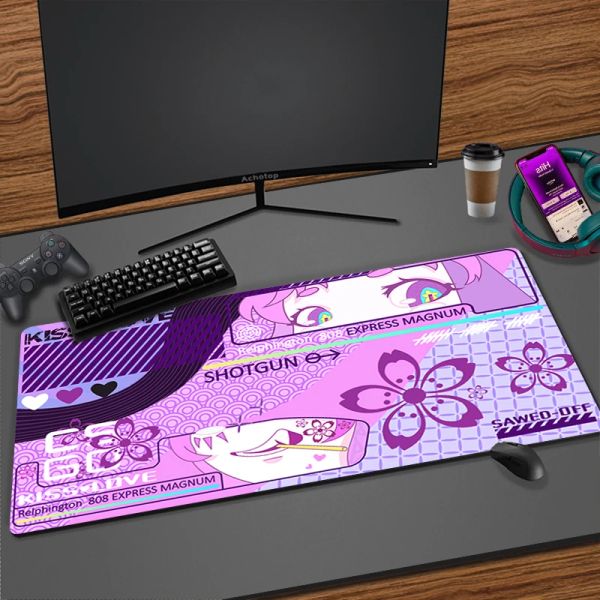 Almofadas beijo amor cs go personalizado grande mouse pad velocidade teclados esteira de borracha gaming mousepad tapete de mesa jogador desktop computador portátil