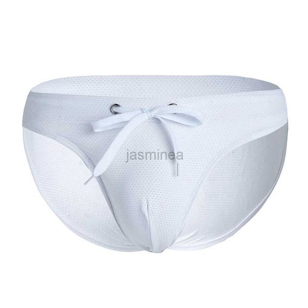 Costumi da bagno da uomo Hot New Fashion Intimo Uomo Taglie forti Custodia Sport senza cuciture Stretch Surf Costumi da bagno Mutandine Mutande 24327