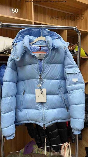 Montclair jaqueta inverno quente moda clássico casaco masculino feminino jaqueta moda luxo masculino brilhante jaqueta feminina trapstar cintura alta magro-ajuste jackef946