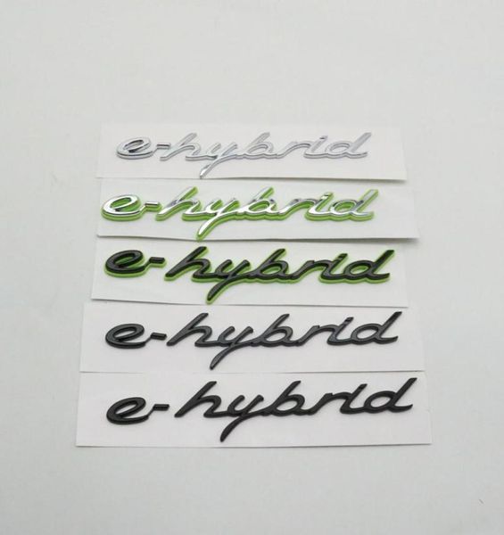 Per Ehybrid Emblem Car Logo Adesivo Fender laterale Lettera Badge Decalcomania Targhetta 9970186