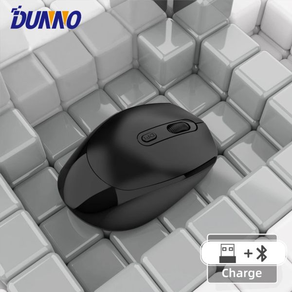 Ratos sem fio recarga mudo mouse para computador portátil tablet ipad telefone móvel bluetoothcompatível escritório trabalhando gameing ratos