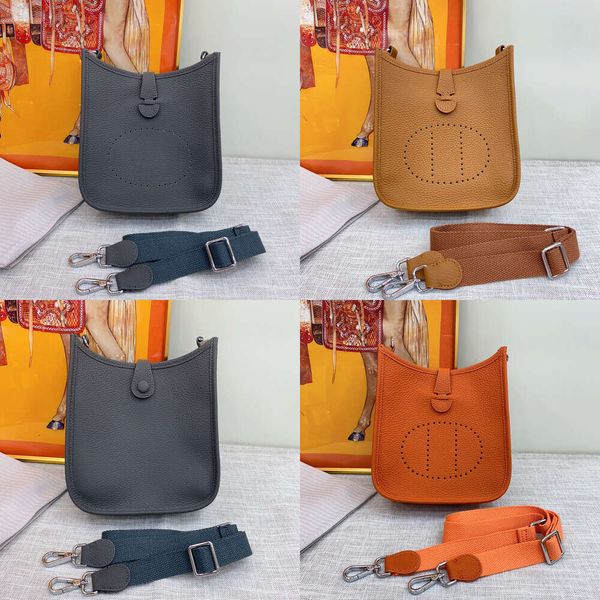 16 Styles Klasik Tasarımcı Omuz Çantaları Kadın Yumuşak Cowhide Lychee Crossbody Bag Out Out Mektup Çok Fonksiyonel Toes Ünlü Çanta