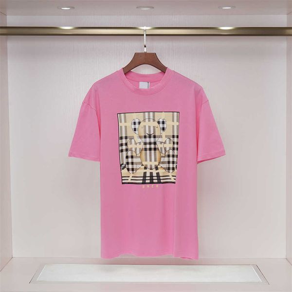 2024 Tees Mens Designers T Shirt Uomo Donna magliette con lettere Stampa maniche corte Camicie estive Uomo T-shirt allentate taglia S-XXL