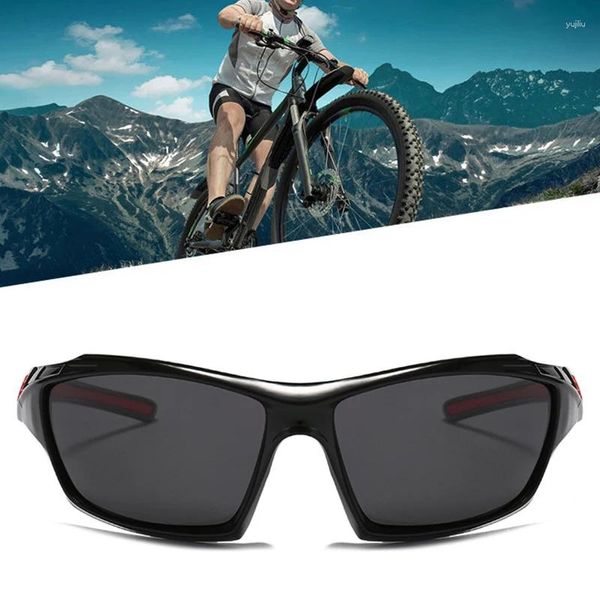 Outdoor Brillen Herren Polarisierte Sonnenbrille Nachtsicht Fahrer Fahren Radfahren Sportbrille