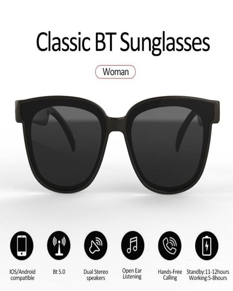 Top-Smart-Bluetooth-Brillen mit Open-Ear-Technologie, Sonnenbrillen machen Hände zum Genuss der Welt drahtloser mobiler Anrufe Headpho8138751