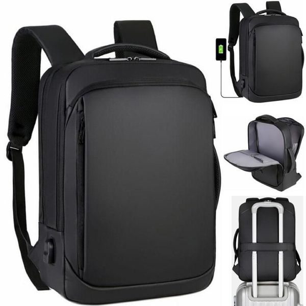 Duffel Taschen Laptop Rucksack Herren Business Notebook Wasserdichter Rucksack USB Ladetasche Reiserucksack Diebstahlsicher251p