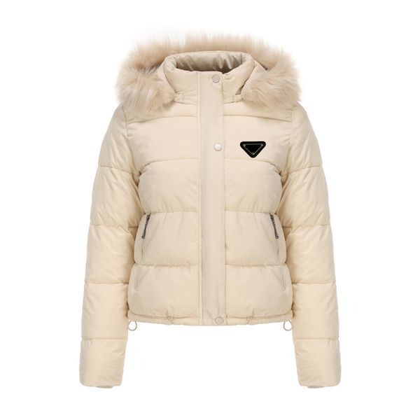 Designer alla moda Giacche da donna Parka invernale con cappuccio Cappotti Moda da donna antivento con motivo a lettera Parka Capispalla invernale Abbigliamento da coppia Cappotto caldo e spesso