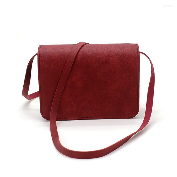 Umhängetaschen Vintage Messenger Bag Damen Designer Handtasche Reisetaschen Niedliche Seite für Damen Umhängetaschen