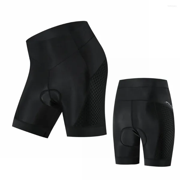 Motorradbekleidung Weimostar Damen Radsportshorts 3D Gel gepolstertes Fahrrad im Freien Fahrrad Strumpfhosen Schwarz Reflexion