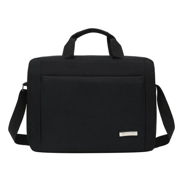 Bolsa de ombro casual masculina, bolsa crossbody para computador, à prova d'água, ultraleve, fashion, bolsa para laptop, sólida, alta qualidade