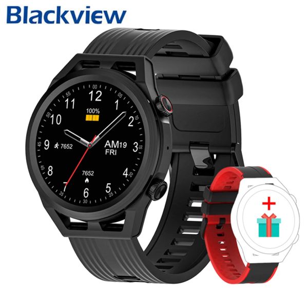 Uhren Blackview R8 PRO Smartwatch für Damen und Herren, Bluetooth-Anruf, Smartwatch, Full-Touch-Zifferblatt, Fitness-Tracker, IP68 wasserdichte Uhren
