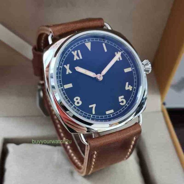 Роскошные мужские механические наручные часы Panerrais Многофункциональные дизайнерские часы Высококачественные сапфировые часы большого диаметра 757Q