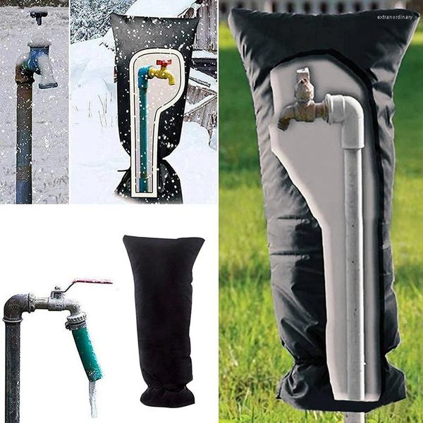 Torneiras de cozinha SV-Outdoor Tap Cover Impermeável Água Reutilizável Anticongelante Manga Proteção Jaqueta Protetor de Torneira Refletor