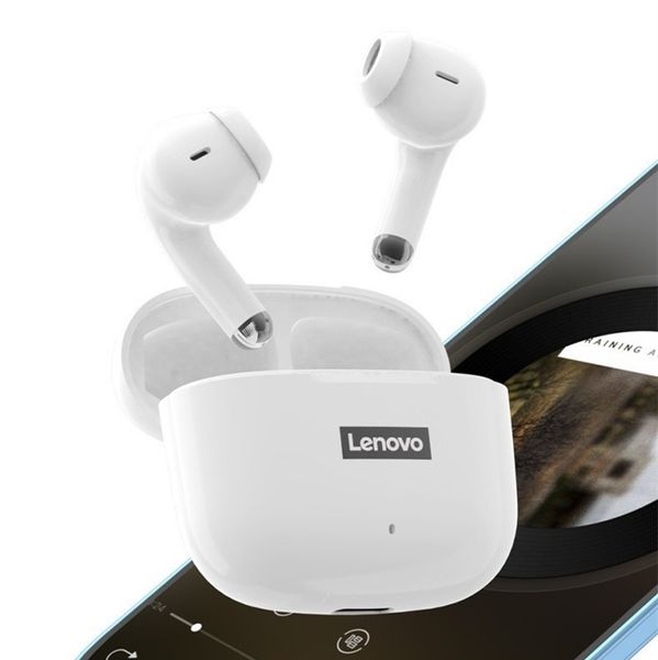 Оригинальные беспроводные магнитные игровые наушники Lenovo LP40 Bluetooth 5.1 для бега, спортивные наушники TWS, вкладыши-вкладыши с водонепроницаемым шумоподавлением, дропшиппинг