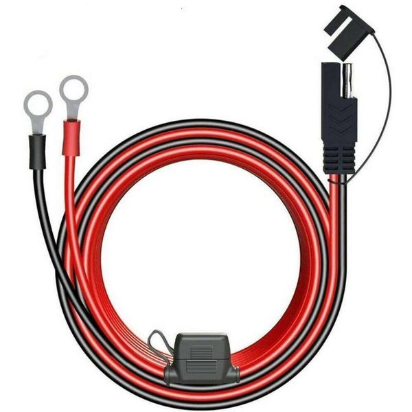 Atualizar 3 unidades 16Awg 4 pés 6 pés 10 pés terminal de 2 pinos SAE para conectores O cabo de extensão conector para carregador de bateria / atualização de mantenedor