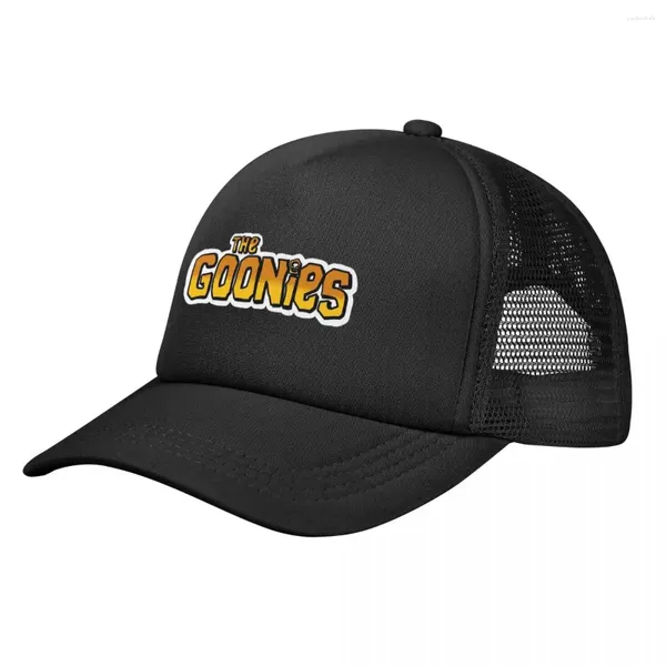 Bola Caps Homens Mulheres The Goonies Trucker Cap Retro Malha Beisebol Poliéster Filme Chapéu Respirável Esportes Outono