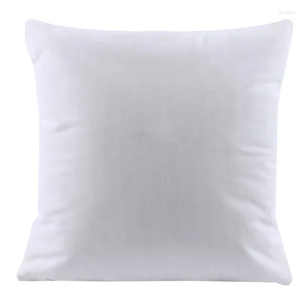 Подушка мягкий белый чехол для термопереноса цифровой печати DIY пустая наволочка льняные чехлы диван домашний декор