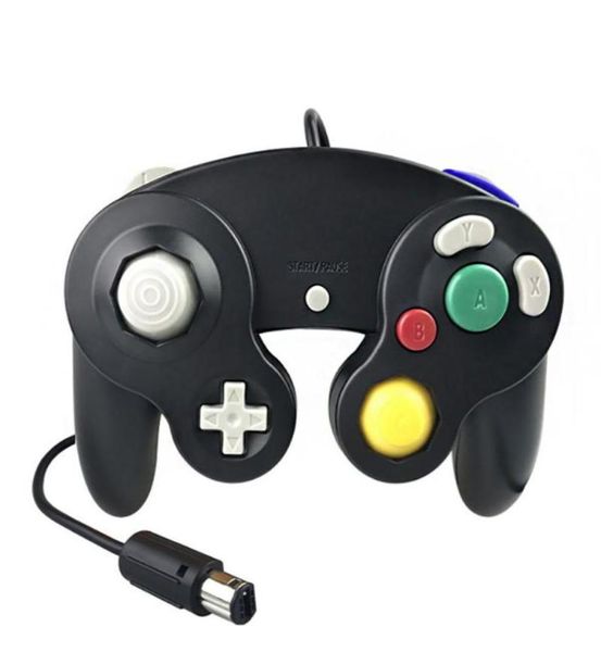 Gamepads novo controlador de jogo gamepad joystick seis cores para gamecube controlador de jogo gamepad joystick7547657