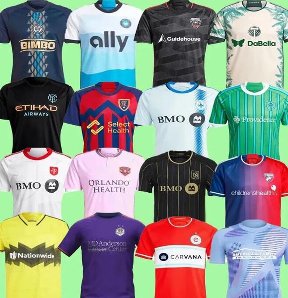 Nashville 2024 Philadelphia Fußballtrikots Chicago NY SEATTLE SOUNDERS Revolution ALMADA NEWYork Fußballtrikot Calcio