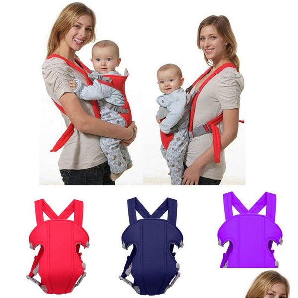 Zaini a tracolla per marsupi Brand New regolabile per neonati e bambini Marsupio di sicurezza per neonati 360 a quattro posizioni Cinghia morbida Sling Dc021 Dhtzd