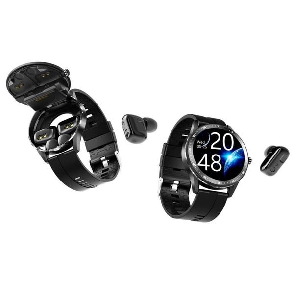 X6 Earbuds Smart Watch TWS auricolari bluetooth wireless orologi 2 in 1 controllo musicale frequenza cardiaca smartwatch sportivo impermeabile con r7489764