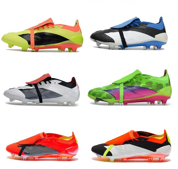 Fußballschuhe 30 Elite Zunge ft FG 30. Jubiläum Kern Black Solar Red 2024 Lokaler Online -Shop Kingcaps Training Sneakers Dhgate Kits Stollen Fußball im Freien