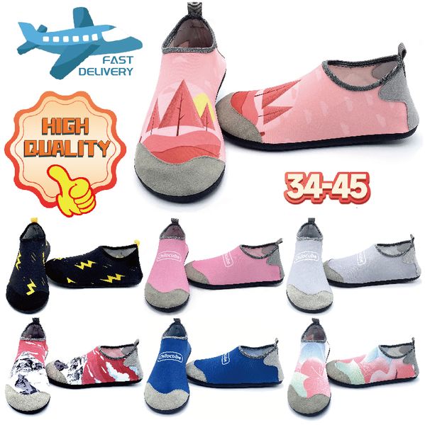 Sapatos esportivos GAI Sandália Homens e Mulheres Wading Shoes Barefoot Swim Sports Water Shoes Outdoor Beach andal Couple Creek Shoes tamanhos EUR 35-46