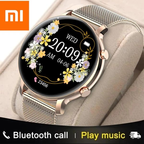 Orologi Xiaomi Nuovo Bluetooth Chiama Smart Watch Donna ECG + PPG Smartwatch Moda impermeabile Orologio da donna Braccialetti impermeabili per ragazza