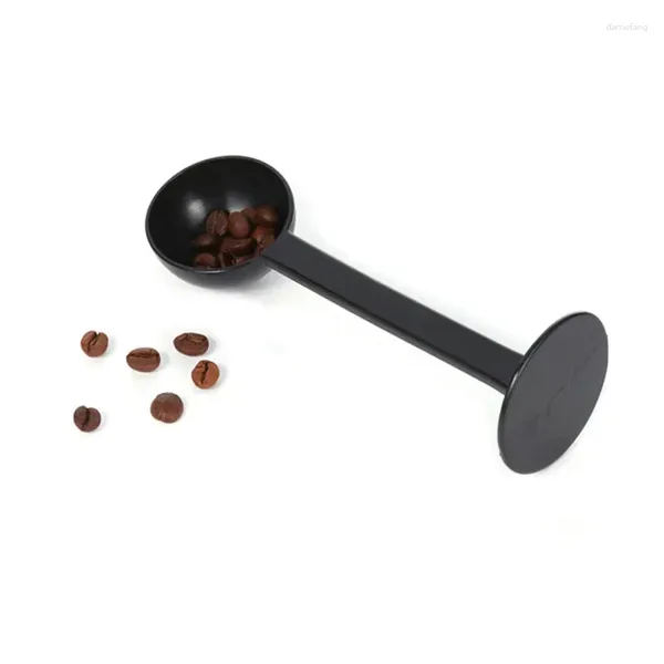 Coffee Scoops 2 in 1 cucchiaio di tampone in polvere 1 Accessorio per smerigliatrice per fagioli in plastica