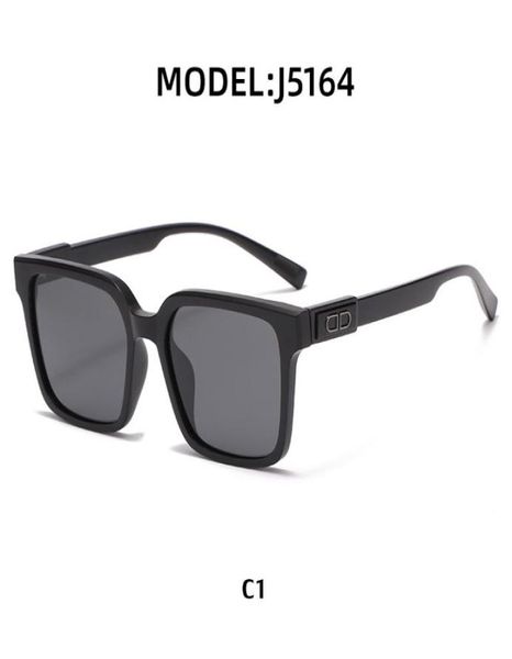 Retro polarisierte Sonnenbrille für Damen Herren quadratische Brille Transluzent schwarz Trend Outdoor Brille Mädchen Einfachheit männlich Hohe Quali5379478