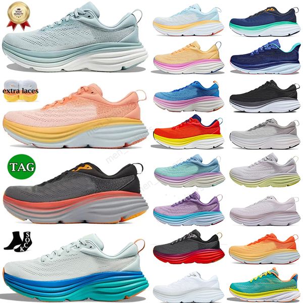 Homens Mulheres Bondi 8 One One Clifton 9 Pessoas Livres Nuvem Running Shoes Sunlit Ocean Blanc De Blanc Sunlit Ocean Summer Song Shifting Sand DHgate Sports Trainers Tamanho Grande 47