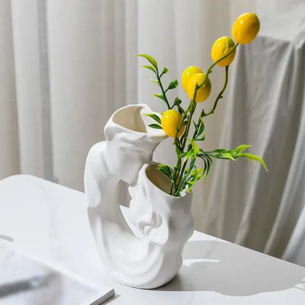 Vasos beijando casal vaso arte artesanato vaso criativo para férias de quarto de escritório