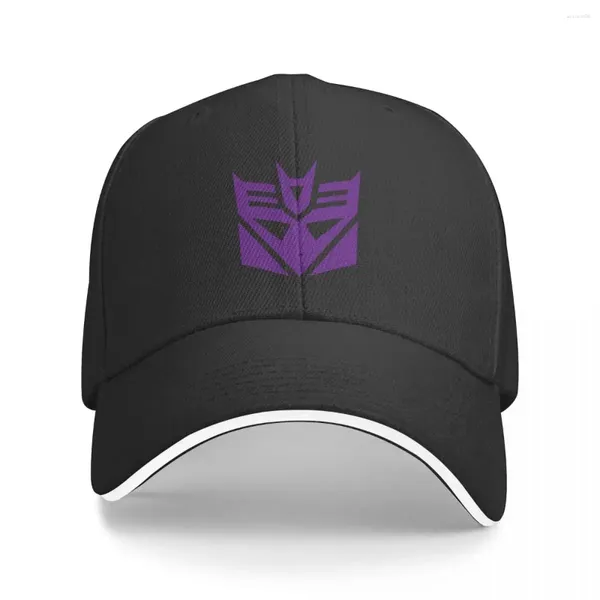 Ball Caps Decepticon Orijinal 80s Insignia Beyzbol Kapak Şapkası Güneş Rave Kadın Şapkaları 2024 Erkekler